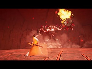 Samurai Jack Battle Through Time - Lava Monster Boss Fight