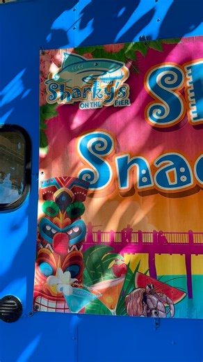 Sharky’s Snack Shack is OPEN DAILY! Our bright and blue Food Truck’s hours run from 11:30 AM to Sunset, weather-permitting. We’re serving up your beachy faves with a smile. 😊 Roll by while you’re out n’ about in Venice, or stock up on great eats for your day spent basking on the beach! 🏖️ Find us on the south end of Sharky’s parking lot - you can’t miss us. Plan ahead! Our Food Truck menu is available online at www.sharkysonthepier.com #sharkysonthepier #waterfrontdining #foodtruck #takeout #v