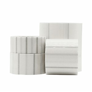 [Hot Item] Transparent Vinyl Direct Thermal Printing Label Custom Logo Waterproof PVC Clear Adhesive Label Sticker Roll