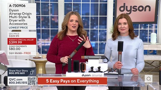 You are watching Dyson - Hair Care on QVC®. Shop the show, here: https://qvc.co/qvcshopnowjanuary2026 | QVC Live