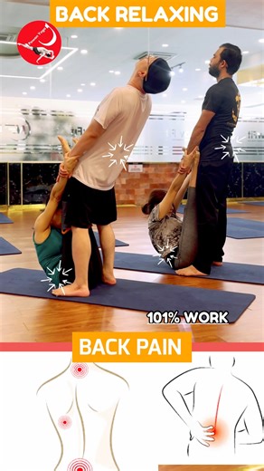 1.5M views · 6.5K reactions | AzizenPOPS TV Vietnam Back Relaxing With Friends 1/10 | Cracking With Friends | Back Pain Tutorial | Back Pain Pawan Yoga #pawanyoga #pawanyogchikitsa #yogawithpawan #pawanoi #pawanchiropractor #chiropawan #yogictreatment #yogaoneminute #pawantiktokvideos #pawaninstagram #Yogapawanoi #backpain #kneepain #pawanyogictreatment #neckpain #shoulderpain #elbowpain #anklepain | Pawan Yog Chikitsa | Facebook