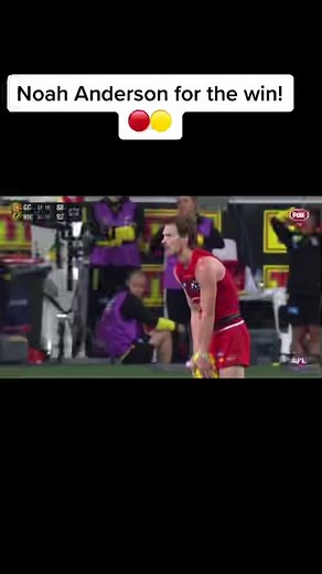 Noah Anderson's Epic Goal for Gold Coast Suns