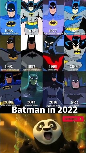 Batman Evolution (1968–2022) 🦇🔥 #shorts