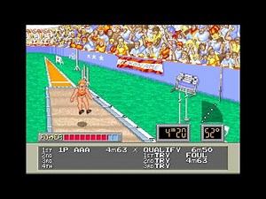 Arcade Game: '88 Games (1988 Konami) Epic losses in sports competitions
