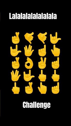 lalalalalalalalala hand emoji challenge for you #remix #music #newmusic #cover #song