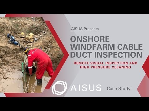 AISUS Onshore Windfarm Cable Duct Inspection