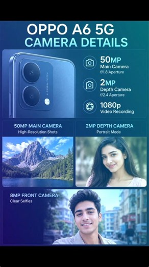 APPO A6 5G BEST MOBILE PHONE || LONG BATTERY LIFE 🔋