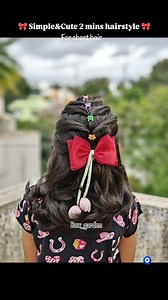 2.4M views · 23K reactions | 2mins easy hairstyle To order Tulip bow clip and more collections follow @bow_gardens Mini clutch clips from @kjewelsss #quickhairstyle #hairstyles #bow_gardens #bowclip #cutehair #supportlocal #smallbusinessowners #quickhairstyle #kidshair #explorepage #exploremore #easyhairstylesforgirls | bow_gardens | Facebook