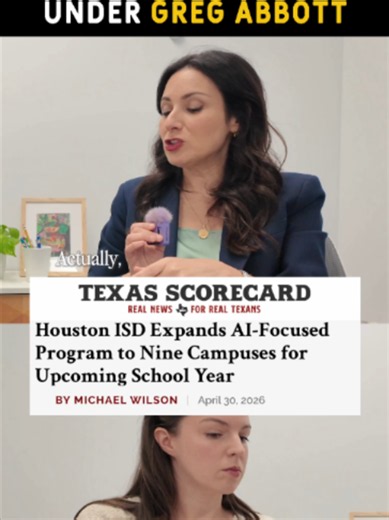 @ginafortexasGina Hinojosa breaks down what ACTUALLY motivates Greg Abbott when making decisions for Texas education.