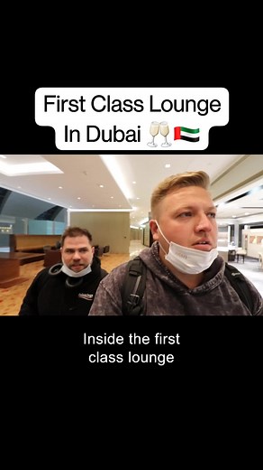 First Class Lounge In Dubai 🥂🇦🇪 #firstclass #lounge #dubai #travel | Simon Wilson