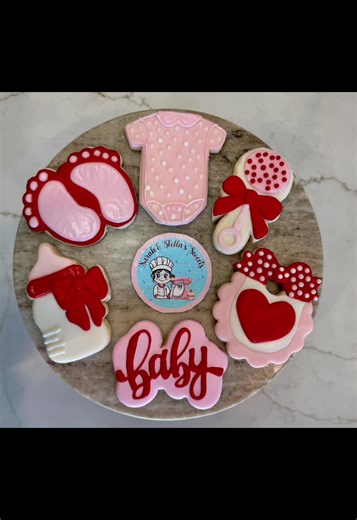 Sarah & Stella’s Sweets is officially adding decorated sugar cookies to our bakery menu! 🍪 I have so much to learn, but I’m excited to grow, stretch my skills, and see where this sweet journey takes me. 💗#sarahandstellassweets #baker #cookies #grow #fyp