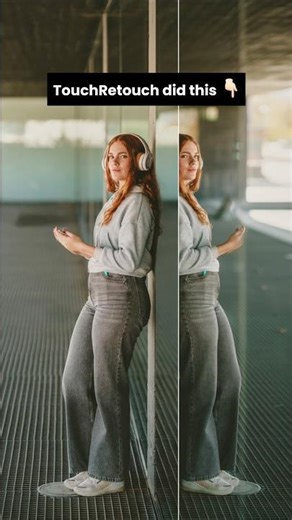 This isn’t AI. It’s just a clean photo, edited with TouchRetouch. #touchretouchapp