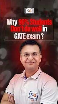 90% Fail GATE Due to Anxiety 😳 Try This