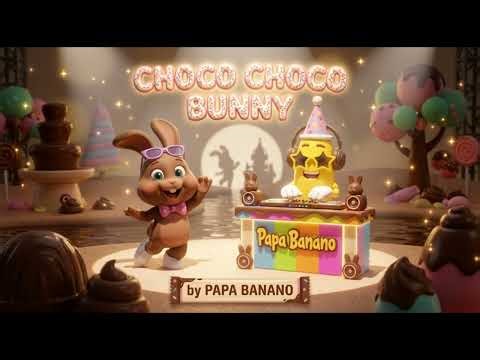 🎵 Papa Banano - Choco Choco Bunny | KIDS PARTY MUSIC 🍌