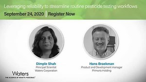 24 reactions | Next Thursday we’re hosting a webinar on #pesticides testing as part of our #contaminants week. This session will consider what are the right tools to meet high throughput and regulatory requirements. Register now: https://bit.ly/3hGTSZn #lcms #pesticides #contaminants | Waters Corporation | Facebook