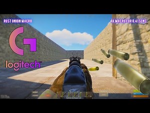 realy good norecoil script for rust. (Logitech GHub) ! 2021 UNDETECTED !