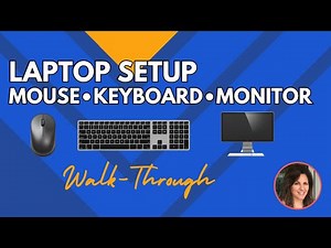 How to Connect a Monitor, Keyboard, and Mouse to a Laptop