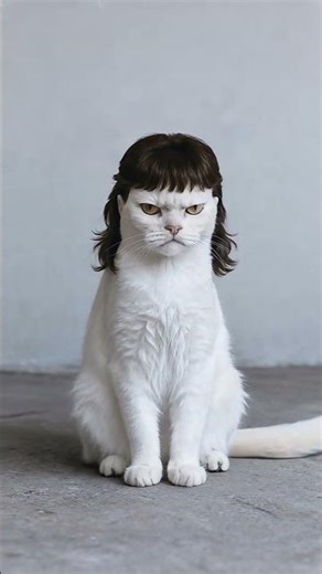 video lucu bikin ngakak kucing pake wik #cat #funny #kucinganggoralucudanimut