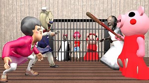 214K views · 5.9K reactions | Baby Granny vs Siren Head,scary teacher 3d, Piggy - The Best of troll Miss T COMPILATION #06 | Scary Teacher 3D | Facebook