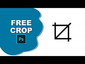how to free crop in photoshop