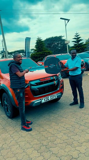Maina Kageni on Instagram: "Here we are… just picked it up. What a car!!!! now, spot me on the road. I am now driving the ALL NEW, BRAND NEW Kipchoge Isuzu D-Max Eliud Kipchoge Edition. Thank you Isuzu East Africa!!! Wanna test drive it? Call 0800 724 724 now...... #NoHumanIsLimited #Isuzu #IsuzuEastAfrica #EliudKipchoge #Kenya #KenyaToTheWorld"