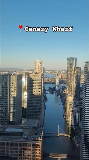 Canary Wharf LONDON 🇬🇧 views from the COVE Landmark Pinnacle #travel