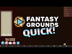 Get started with FGU in 3 minutes | Fantasy Grounds Quick!