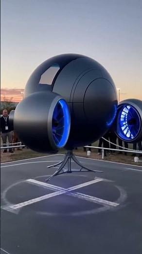 🚀✨ AeroSphere X‑1 Orb Prototype 🛫 Futuristic Flying Vehicle Test Flight | Viral Tech Clip 🔥