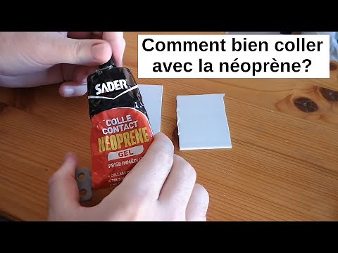 How to use neoprene glue correctly (glue with "contact")