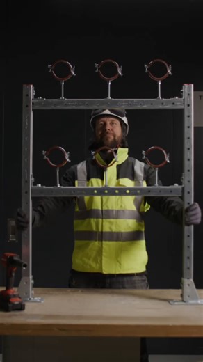 Channel system so easy you can install blindfolded? Challenge accepted 😏 #Hilti #HiltiIreland #Construction #Innovation | Hilti