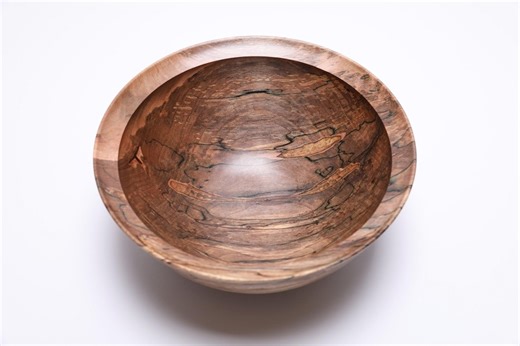 2760 Spalted Maple Wooden Bowl (10" X 4 1/4") - Etsy