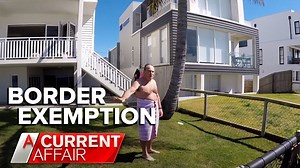 While Victorians battle a deadly second wave, one of their well-known compatriots didn't want to be locked down. He took off, seeking sunshine on the Gold Coast. #9ACA | A Current Affair