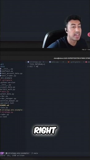 Python Algorithm Tweaking: Env Strategy File Explained #shorts