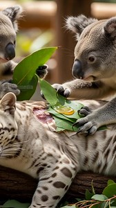 2.9M views · 10K reactions | Koalas Rescue Leopard From Deadly Bee Swarm! #rescue #animals #wildlife | Vu Bros | Facebook
