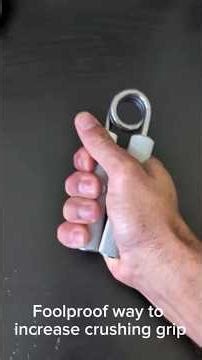 💪My FOOLPROOF Routine for Crushing Grip Strength (Grippers & Forearm Health) #grip #fitness #workout