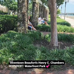 22K views · 384 reactions | One of our favorite spots to #explore #beaufortsc.  #waterfront #park | Explore Beaufort, SC | Facebook