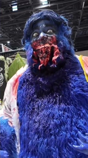 Beast from X-men cosplay at @scaradisefl