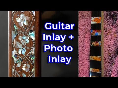 Custom Guitar Inlays | Step-by-Step + Photo Inlay Technique