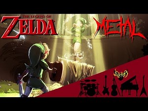 The Legend of Zelda - Lost Woods / Saria's Song 【Intense Symphonic Metal Cover】
