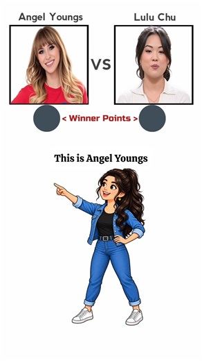 Angel Youngs 🆚 Lulu Chu | Who Is Better? 🏆#shorts #actress #beautiful
