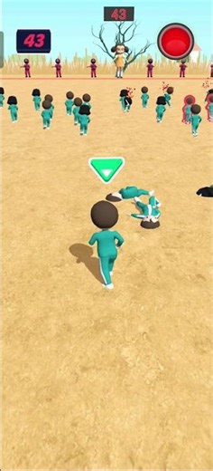 squid game 3D play k sniper challenge head short game 3D #squidgame #reels #shorts #games