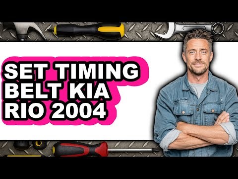 How to Set Timing Belt Kia Rio 2004 (updated)