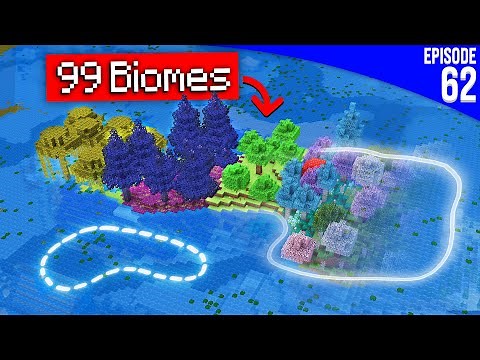 J'ai reconstruit les 99 biomes de Minecraft au même endroit... - Episode 62 | Minecraft Moddé S6