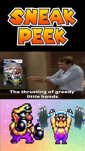 Wario Was The BEST In Smash Bros Brawl's Subspace #shorts