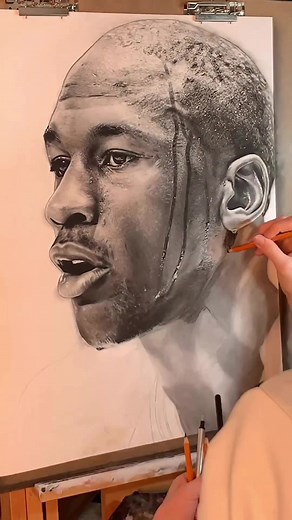 Drawing Michael Jordan #art #drawing #nbaart #nba #bulls