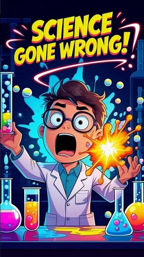 When Science Gets Weird 😅 | Funny Lab Fail | Oddly Lab Shorts #FunnyShorts #ViralShorts