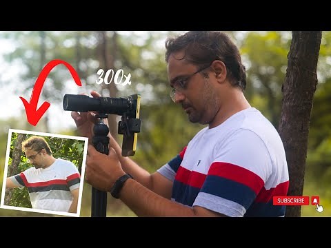 Biggest zoom Lens | Apexel 10x-300x Zoom In Zoom Out Mobile Phone Lens [Hindi]