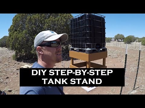 How To Build A Wood Framed Tank Stand