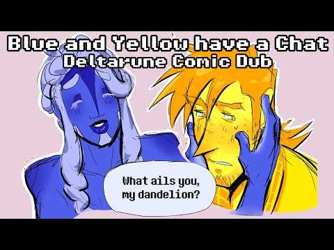 Blue & Yellow have a Chat | Deltarune Comic Dub