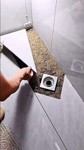How to Install Floor Drain Tiles